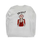 アンティークZeeeのYES! ポジティブWoman Long Sleeve T-Shirt :back