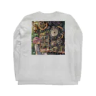 TwinkleBeetleのgirl in the clock Long Sleeve T-Shirt :back