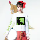 加藤亮の電脳チャイナパトロール改 ロングスリーブTシャツの着用イメージ(表面)
