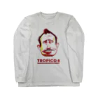 カリプソメディア【公式】ショップ  Kalypso Media Japanのトロピコ6 ペヌルティーモ【赤デザイン】 Tropico6 Penultimo (red) Long Sleeve T-Shirt