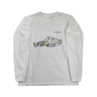 切り鳥やさんの雪色かがやく妙高山 Long Sleeve T-Shirt