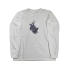 めろんぽっぷのお店だよの卍ポーズのクロクサくん Long Sleeve T-Shirt