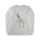 dougaseiseitokoroの足の生えた頭蓋 Long Sleeve T-Shirt