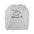 itsuto-こねこしょうしょうめんへらの「…きん…えん…」 Long Sleeve T-Shirt