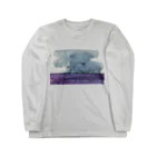 UsamaruのThe Quiet Sea After a Storm ー嵐の後の静かな海ー ロングスリーブTシャツ