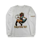 islandmoon13のCOWGIRL　じゃじゃ馬娘　tempestuous girl Long Sleeve T-Shirt