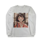 底辺の底辺好きな事を気ままに…。の笑顔の彼女 Long Sleeve T-Shirt