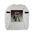 MAD Seriesのガンプラっぽいロボ ロングスリーブTシャツ