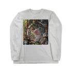 TwinkleBeetleのgirl in the clock Long Sleeve T-Shirt