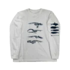 ななめやのwhalebone Long Sleeve T-Shirt