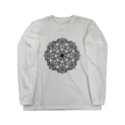 ARIGATOU-81のMANDALA •6• (B) ロングスリーブTシャツ