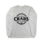 MatrixSphereのCRABBY CRABS CLUB シンプルロゴ ロングスリーブTシャツ