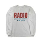 chataro123のRadio: Language Journey with Radio ロングスリーブTシャツ