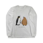 ゆずぽんずのオウサマペンギン親子 Long Sleeve T-Shirt