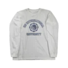 【SEVA】 （雲黒斎 公式ショップ ）のUN INTERNATIONAL UNIVERSITY （NAVY PRINT） Long Sleeve T-Shirt