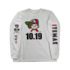 バッファ君  goods【近鉄バファローズ／1976-1996】の【10.19】次世代に伝承！-B Long Sleeve T-Shirt