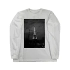 tsukaoのエッフェル塔B&W Long Sleeve T-Shirt