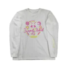 万福遐福商店の猫ちゃんロゴシリーズ Long Sleeve T-Shirt