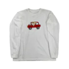 ｲﾇｽﾄﾚｰｼｮﾝのCar dog イングリッシュコッカースパニエル Long Sleeve T-Shirt