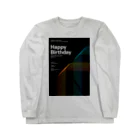 365HBD_suzuriの365HBD_186（03.12） Long Sleeve T-Shirt