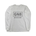 NE9TARのGN8 -OYASUMI- ロングスリーブTシャツ