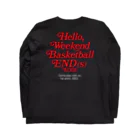 Vertrek 中の人のEND（ｓ）Basketball 1st anniv ロングスリーブTシャツの裏面