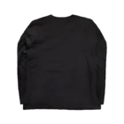 8garage SUZURI SHOPのTo suppress motivation [Black] Long Sleeve T-Shirt :back