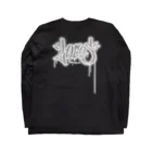 Y's Ink Works Official Shop at suzuriのLocos Tokyo Neon Logo(White) Long Sleeve T-Shirt :back