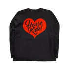 HOUSE DANCE MANIAの【2023SS】Heartbeat Long Sleeve T-Shirt :back