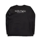 Milk Holic Design&ArtWorksのCuriosity LONG SLEEVE-T ロングスリーブTシャツの裏面