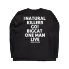 THENATURALKILLERSオンデマンドのBIGCAT応援宣伝グッズ＊背面文字白 ロングスリーブTシャツの裏面