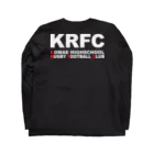 KRFC：狛江高校ラグビー部のKRFC：Komae Ball x WH ロングスリーブTシャツの裏面