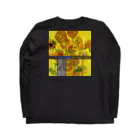 art-Laboのゴッホ 【世界の名画】 ひまわり ポスト印象派 絵画 美術 art Long Sleeve T-Shirt :back