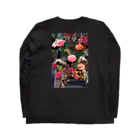 Das ist hübschの[backprint] dahlia vase - oil painting - Long Sleeve T-Shirt :back