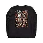 Skull sectionのきれいなガイコツ Long Sleeve T-Shirt :back