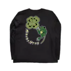 MYOW storeのLucky　Frog Long Sleeve T-Shirt :back