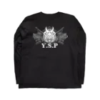 青空カンパニーのYSP ロングスリーブシャツ Long Sleeve T-Shirt :back