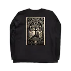 Skull sectionのドクロの木 Long Sleeve T-Shirt :back