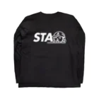 SURUMEのSTA_WH Long Sleeve T-Shirt :back