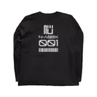 MASAHOMの基幹AIイリス管理番号 Long Sleeve T-Shirt :back