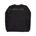 ヘッヘンのお店の【2062】アート Long Sleeve T-Shirt :back