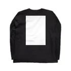 ReTABA店の色紙の余白君 Long Sleeve T-Shirt :back