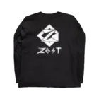 鈴斗の［Zest］背面プリント（黒） Long Sleeve T-Shirt :back