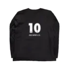 JENCO IMPORT & CO.のJENCO 2019SS_Lucky Number10 ロングスリーブTシャツの裏面