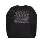 doomchannelの鳥獣戯画スケート Ver.2 Long Sleeve T-Shirt :back