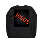 リタのjesus  ロングスリーブTシャツの裏面