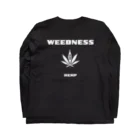 WEEDNESSのWEEDNESS logo ロングスリーブTシャツの裏面