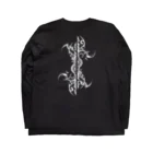 YASの金剛杵トライバル Long Sleeve T-Shirt :back