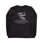 crybabyonlineshopのcbik-204 Long Sleeve T-Shirt :back