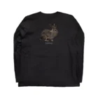 Jackalope Houseの【背面】未確認動物 ロングスリーブTシャツの裏面